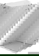 Mexen Lunar výklopná sprchová kabína ľavá 70 x 90 cm, transparentná, gun metal - 834-070-090-95-00-L