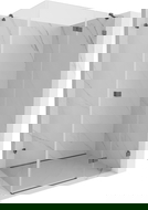 Mexen Lunar Sprchová kabína otváracia pravá 70 x 80 cm, priehľadná, gun gray brúsená - 834-070-080-66-00-P