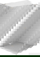 Mexen Lunar L sklopná sprchová kabína ľavá 85 x 90 cm, transparentná, brúsený nikel - 834L-085-090-97-00-L