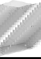 Mexen Lunar L sprchovací kút sklopný pravý 80 x 90 cm, transparentný, chróm - 834L-080-090-01-00-P