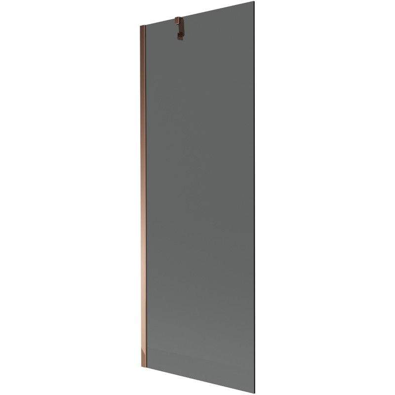 Mexen Next jednokrídlová vaňová zástenka 70 x 150 cm, grafit, ružové zlato - 895-070-000-00-40-60