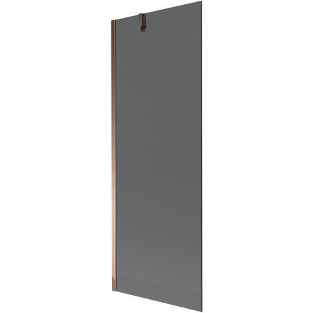 Mexen Next jednokrídlová vaňová zástenka 70 x 150 cm, grafit, ružové zlato - 895-070-000-00-40-60
