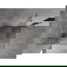 Mexen Mist H T sprchový kút otvárateľný ľavý 75 x 75 cm, transparentný, zlatý - 8A5T-075-075-50-00-L