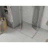 Mexen Lima Duo skladací sprchovací kút 90 x 80 cm, transparentný, chróm - 856-090-080-02-00