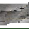 Mexen Mist H T sprchový kút kývacie ľavý 95 x 120 cm, transparentný, zlatý - 8A5T-095-120-50-00-L