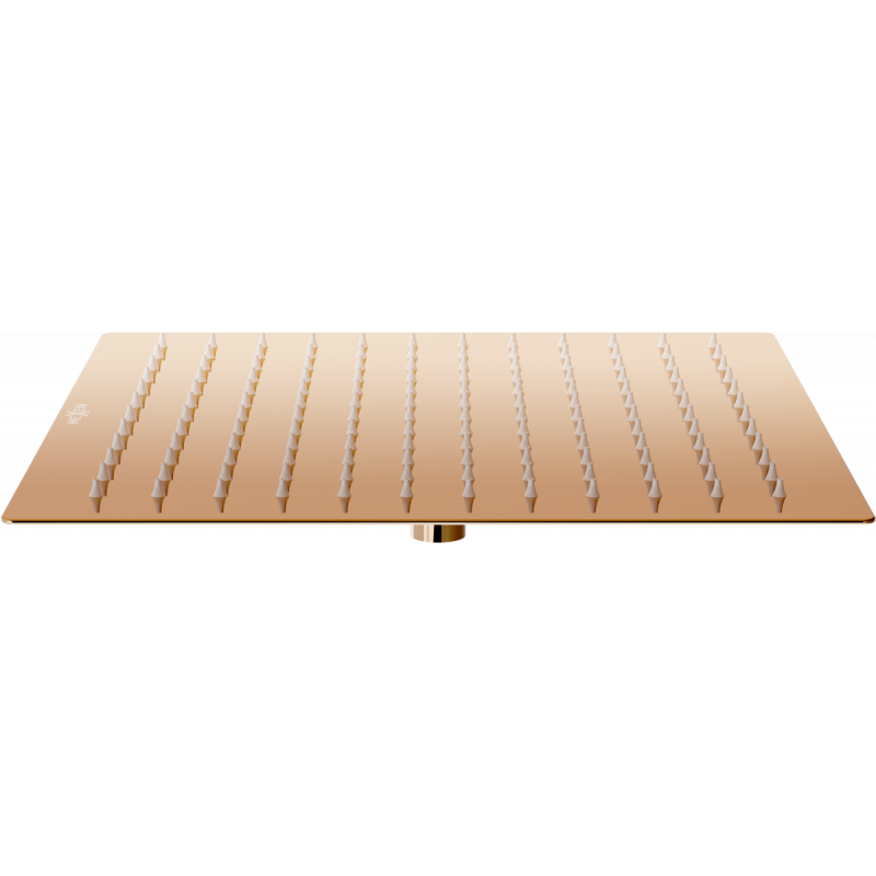 Mexen Slim sprchová hlavica 30 x 30 cm, ružové zlato - 79130-60