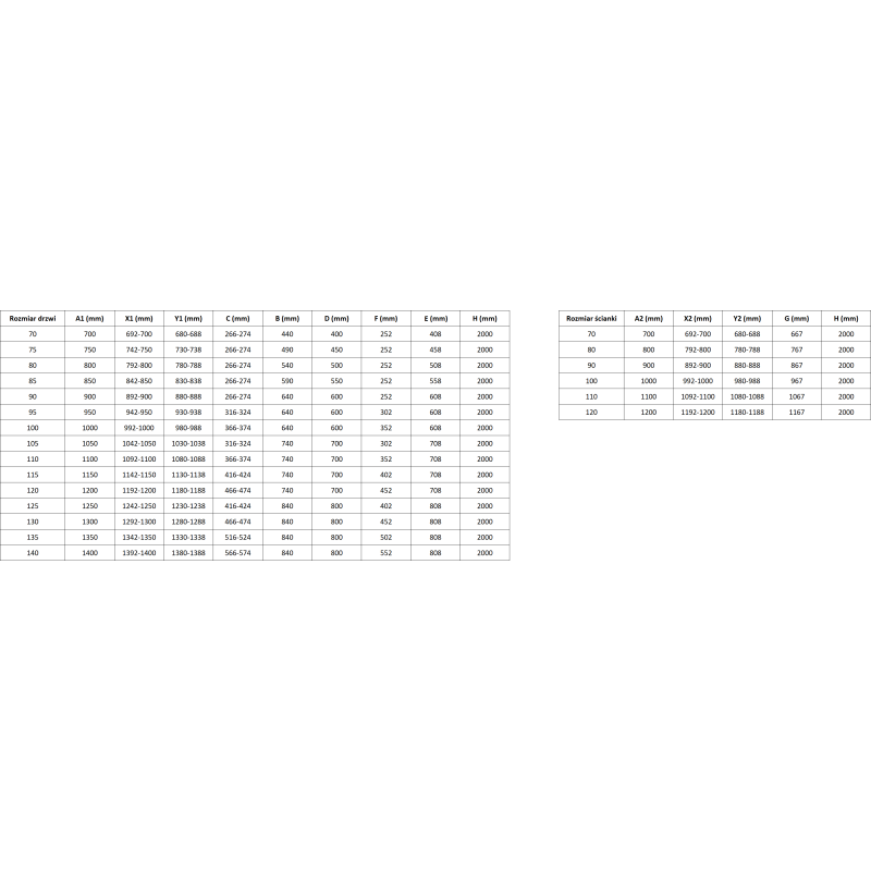 Mexen Lunar T sprchovací kút výklopný ľavý 75 x 70 cm, priehľadný, zlatý kartáčovaný - 834T-075-070-55-00-L