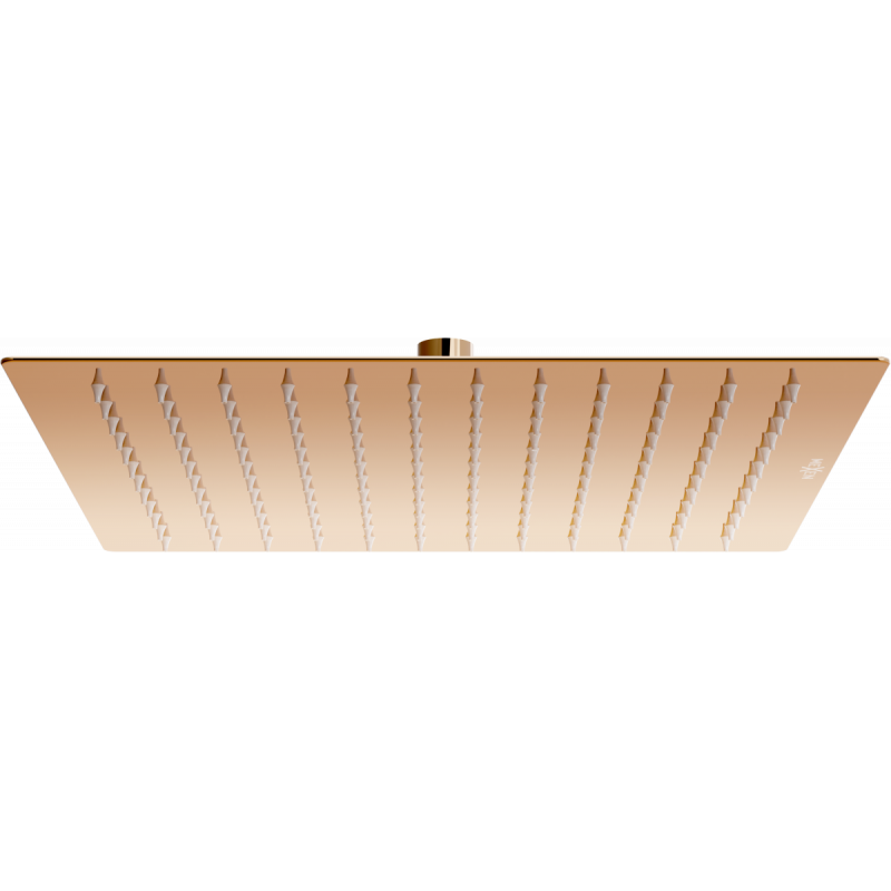 Mexen Slim sprchová hlavica 30 x 30 cm, ružové zlato - 79130-60