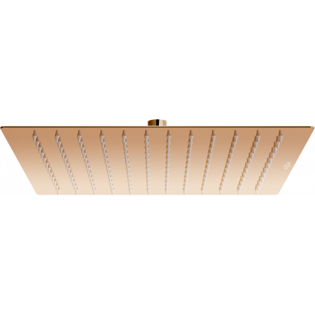 Mexen Slim sprchová hlavica 30 x 30 cm, ružové zlato - 79130-60
