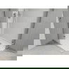 Mexen Roma Duo sprchová kabína, kyvné dvere 90 x 80 cm, transparentnéné, chrómová + závesný bidet Flat - 854-090-080-01-02-4010