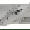 Mexen Roma Duo sprchová kabína, kyvné dvere 90 x 80 cm, transparentnéné, chrómová + závesný bidet Flat - 854-090-080-01-02-4010
