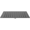 Mexen Slim sprchová hlavica 30 x 30 cm, brúsená gun gray - 79130-66
