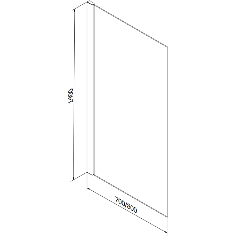 Mexen Cubik obdĺžniková vaňa 150 x 70 cm s krytom a 1-krídlovým zástenou 70 cm, čierny vzor fix - 550315070X9307007070