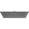 Mexen Slim sprchová hlavica 30 x 30 cm, brúsená gun gray - 79130-66