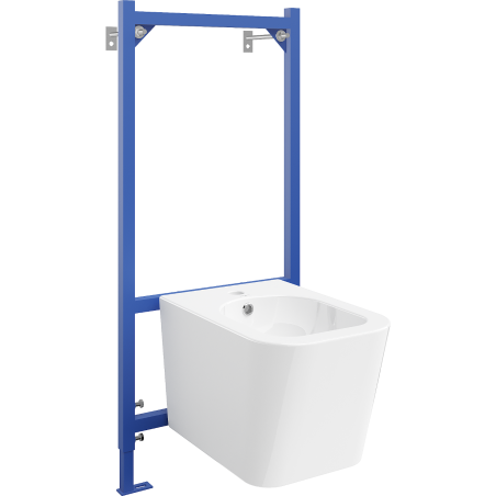 Mexen Podomietková súprava bidetového rámu Fenix B s bidetom Teo, biela - 69935855100