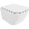 Mexen Madox WC misa Rimless s pomaly padajúcim sedátkom, duroplast, biela - 30154000