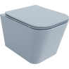 Mexen Teo WC misa Rimless s pomaly uzatvárajúcou tenkou doskou, duroplast, šedo-modrá matná - 30854069