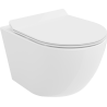 Mexen Lena WC misa Rimless s pomaly padajúcim sedátkom, duroplast, biela - 30224000