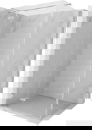 Mexen Lunar T sklopná sprchová kabína ľavá 90 x 80 cm, transparentná, brúsený nikel - 834T-090-080-97-00-L