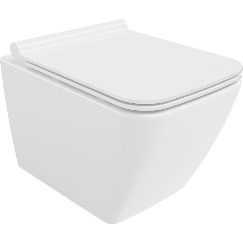 Mexen Vega WC misa Rimless s pomaly padajúcim sedátkom, duroplast, biela - 30654000
