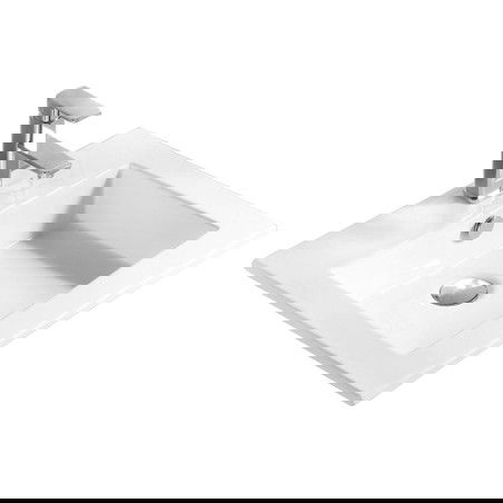 Mexen Salma umývadlo zapustené do dosky 54 x 47 cm, biela - 25395400