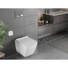 Mexen Vega wc misa Rimless s pomaly sa skláňajúcou slim doskou, duroplast, biela lesklá - 30654000