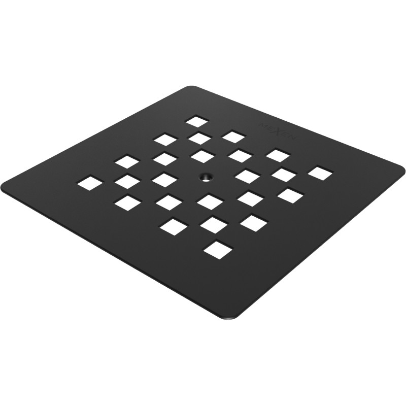 Mexen Stone+ prekrytie na sprchový kút, čierne - 44910070