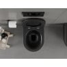 Mexen Carmen WC misa Rimless s pomaly padajúcim sedátkom, duroplast, čierna matná - 30881085