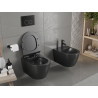 Mexen Carmen wc misa Rimless so sedadlom so spomaleným sklopením slim, duroplast, čierna matná - 30880185
