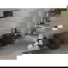 Mexen Carmen WC misa Rimless s pomaly padajúcim sedátkom, duroplast, čierna matná - 30880185
