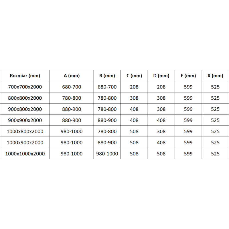 Mexen Exo päťuholníková sprchová kabína výklopná 90 x 90 cm, transparentná, chróm - 812-090-090-01-00