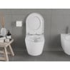 Mexen Carmen WC misa Rimless s pomaly padajúcim sedátkom tvrdá, duroplast, biela - 30880200