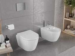 Mexen Carmen WC misa Rimless s pomaly padajúcim sedátkom tvrdá, duroplast, biela - 30880200
