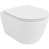 Mexen Carmen WC misa Rimless s pomaly spúšťajúcim sa sedadlom slim, duroplast, biely lesk - 30880400