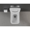 Mexen Cube WC misa Rimless s doskou so spomaleným poklesom slim, duroplast, biela lesklá - 30924000