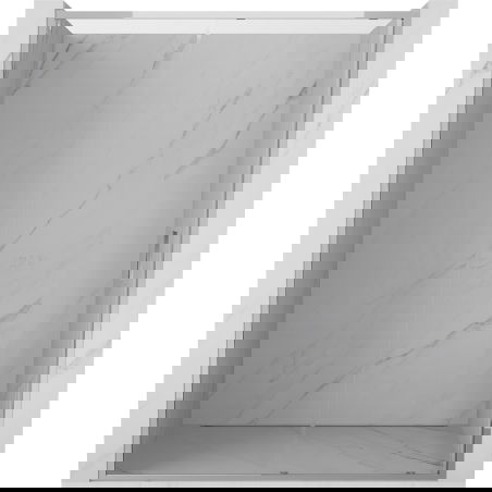 Mexen Exo posuvné sprchové dvere 200 cm, transparentné, chróm - 8151-200-000-01-00