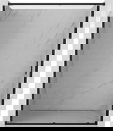 Mexen Exo posuvné sprchové dvere 170 cm, priehľadné, čierne - 8151-170-000-70-00