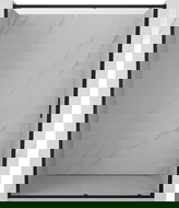 Mexen Exo posuvné sprchové dvere 200 cm, priehľadné, čierne - 8151-200-000-70-00