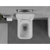 Mexen Margo WC misa Rimless s pomaly zatvárajúcim slim sedadlom, duroplast, biely lesk - 30420800