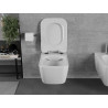 Mexen Margo WC misa Rimless s pomaly zatvárajúcim slim sedadlom, duroplast, lesklá biela - 30420800