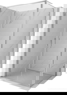 Mexen Exo sprchovací kút otvárací 100 x 120 cm, priehľadný, chróm - 814-100-120-01-00