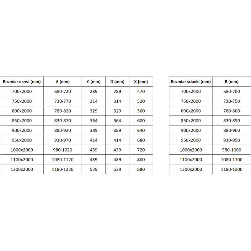 Mexen Exo skladacia sprchová kabína 75 x 85 cm, transparentná, zlatá - 816-075-085-50-00