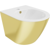 Mexen Lena závesný bidet, biely/zlatý - 35224806
