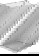 Mexen Exo skladacia sprchová kabína 100 x 120 cm, transparentná, chrómová - 816-100-120-01-00