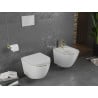 Mexen Lena závesný bidet, bielo/zlatá línia - 35224805