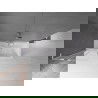Mexen Velar L vaňová zástena 2-krídlová posuvná 70 x 150 cm, transparentná, chróm - 896-070-003-01-01