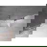 Mexen Velar L vaňová zástena 2-krídlová posuvná 80 x 150 cm, transparentná, chróm - 896-080-003-01-01