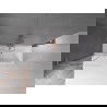 Mexen Velar L vaňová zástena 2-krídlová posuvná 80 x 150 cm, transparentná, kartáčovaná meď - 896-080-003-01-65