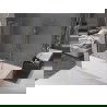 Mexen Velar L vaňová paraván 2-krídlový posuvný 80 x 150 cm, priehľadný, zlatý - 896-080-003-01-50
