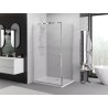 Mexen Exo-S posuvná sprchová kabína 155 x 70 cm, transparentná, chróm - 8151-155-070-01-00